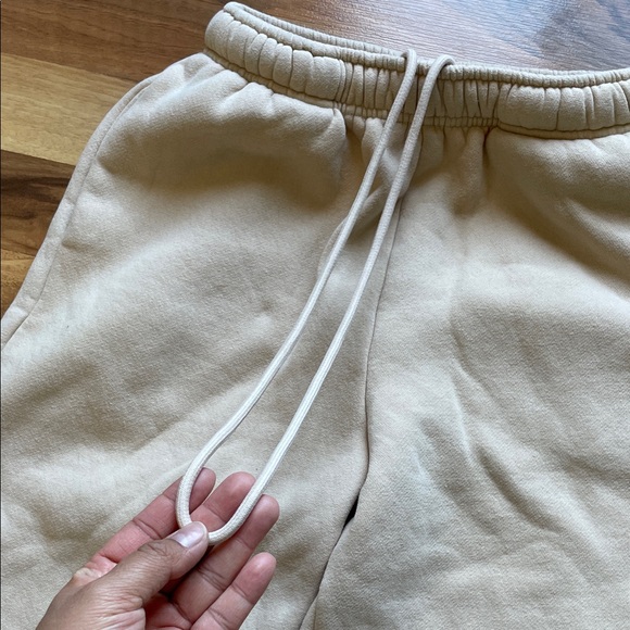 Princess Polly Cream Track Pants - Picture 3 of 7